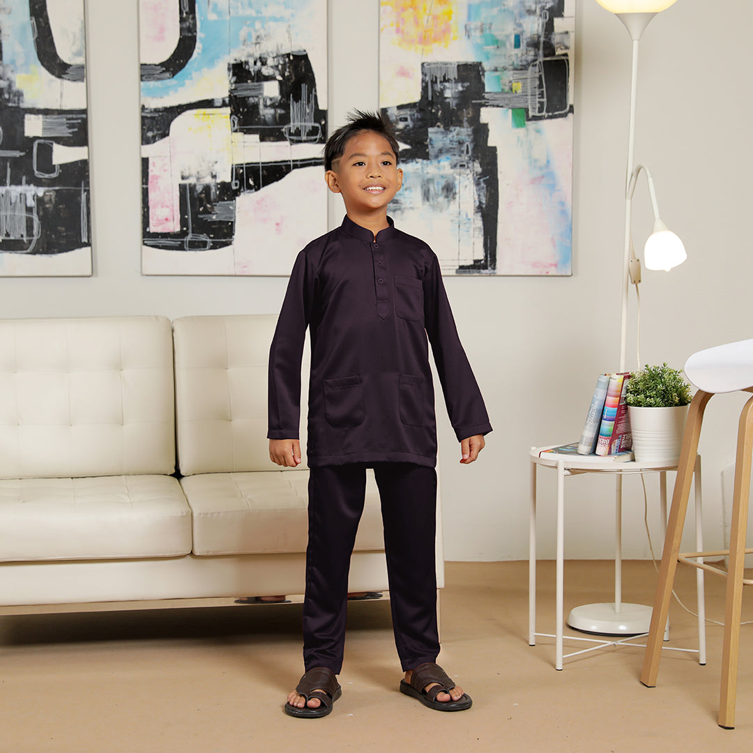 Kids Baju Melayu Senorita Slim Fit Prince Charming